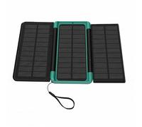 Eminchu Banco de Energía Solar de 10000 MAh para Camping, Emergencia |UPS, Carga Rápida PD, 3 Paneles Solares Plegables, Cargador Portátil para Entusiastas del Aire Libre y Propietarios de Viviendas