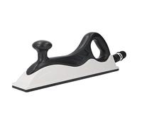 Eminchu Bloque de Lijado Manual, Herramienta de Vacío sin Polvo para Pulido de Madera, Reparación de Vehículos, Plástico ABS, Ligero, 1 Unidad