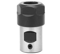 Eminchu Bloque de Pinza C20 ER16 40L, Soporte de Portabrocas ER16 de Alta Resistencia, Herramienta de Sujeción del Eje del Motor del Husillo con Rosca Lineal en Espiral, Ideal para Tornos, (6MM)