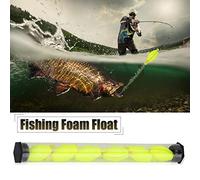 Eminchu Bobbers de Pesca de Espuma Naranja, Gran Flotador, Indicadores de Huelga para Aparejos de Pesca con Mosca, 0,8 "de Longitud, para Entusiastas de la, 6 uds. (Yellow)