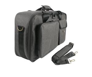 Eminchu Bolsa para Procesador de Efectos Portátil, Impermeable, Gris, con Absorción de Impactos, para Músicos, para Llevar a Cabo Conciertos, Acolchado de 10 Mm (Tamaño Grande 3,8x7,8 cm)