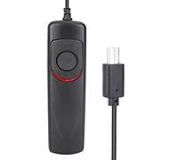 Eminchu Cable de Control Remoto con Disparador RM-VPR1 para A7 A7R A7II A3000 A5000 A6000 - Diseño Duradero y Resistente para Exposición Prolongada y Fotografía Macro - 1 M de Longitud - Ideal para
