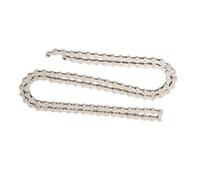 Eminchu Cadena de Bicicleta de una Sola Velocidad, Cadena de Conexión Ajustable 114, de Fuerza de Tracción Fuerte con Diseño Liviano, Ideal para Bicicletas de una Sola Velocidad