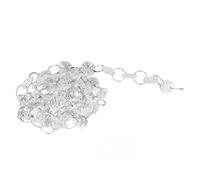 Eminchu Cadena de Cristal Hilo de Cuentas Acrílicas Ajustable para Decoraciones de Bodas y Fiestas 10 Piezas Color Claro Ecológico