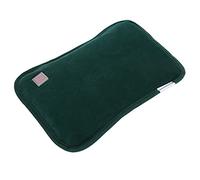 Eminchu Calentador de Manos, Almohada Calefactora Eléctrica Impermeable, Enchufe USB, Portátil para Viajes, Uso en Oficina, Franela Suave de 11x7,5 Pulgadas (Green)