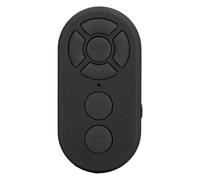 Eminchu Cámara del Teléfono Control Remoto BT Selfie Botón Clicker para Reproducción de Video de Libros Electrónicos, Botón Selfie Recargable Tipo C Alcance de 10 M para Todas Las Edades (Black)