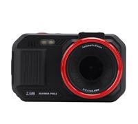 Eminchu Cámara Digital, Cámara WiFi HD de 48MP, de Video Digital con Pantalla a Color de 2.8 Pulgadas, Zoom 16X, Enfoque Automático, Pantallas Duales, Lente óptica, Ideal para Fotografía (Black)