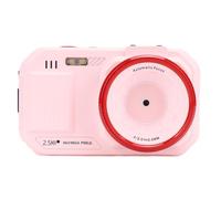 Eminchu Cámara Digital, Cámara WiFi HD de 48MP, de Video Digital con Pantalla a Color de 2.8 Pulgadas, Zoom 16X, Enfoque Automático, Pantallas Duales, Lente óptica, Ideal para Fotografía (Pink)