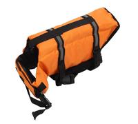 Eminchu Chaleco Salvavidas para Perros Ajustable de Alta Visibilidad para Nadar y Navegar de Forma Segura, Cómodo Chaleco Salvavidas para Mascotas, Material de Poliéster, 1 Unidad (M (Peso