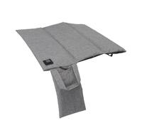 Eminchu Cojín de Asiento Plegable con Calefacción, Almohadilla Térmica Portátil de Espuma Viscoelástica, Almohadilla Térmica de Temperatura Ajustable para Acampar Al Aire, Senderismo y Picnic