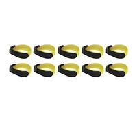 Eminchu Collar para Pene Antigancho, Banda para el Cuello Ajustable con Ruido Suave para Suministros de Gallo y Pollo, Material de Nailon Duradero, Paquete de 10 (Conjunto actualizado)