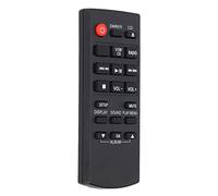 Eminchu Control Remoto del de Sonido Estéreo de Alta Fidelidad para SC-HC195 SC-HC297 ABS Duradero Negro Fácil Operación
