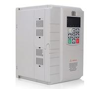Eminchu Convertidor de Frecuencia 7.5KW Monofásico a Trifásico | Inversor de motor universal, entrada 220V, salida 380V, filtro incorporado, alta torsión, apto para ventiladores, bombas,