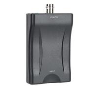 Eminchu Convertidor de Vídeo a BNC Negro, Adaptador de Vídeo de para Grabadora de DVD y Reproductores VHS, Compatible con Sistemas PAL/NTSC, Material ABS Duradero