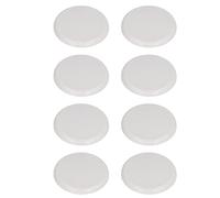 Eminchu Deslizadores de Muebles Redondos, 8 Piezas, Reutilizables, Duraderos para Moverse sin Esfuerzo sobre Alfombras y Tapetes, Color Verde Guisante (3,5 Pulgadas)