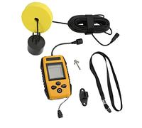 Eminchu Detector Buscador de Peces con Cable, LCD Multifunción, Adecuado para Kayak, Pesca Fuera del Muelle, Detección de Animales en Agua