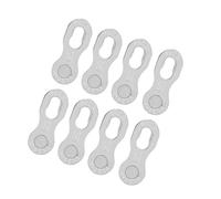 Eminchu Eminchu Piezas de Conector de Eslabón de Cadena de 12 Velocidades para Bicicleta de Acero para Ciclistas de Bicicleta de Carretera de Montaña 4 Pares de Eslabones de Cadena de de Acero de 1