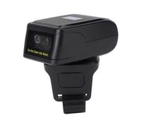 Eminchu Escáner de Código de Barras 2D, Escáner Portátil de Mano, Lector de Código de Barras Inalámbrico 2.4G con Alcance de 50 M y Precisión de 500 Escaneos/Segundo, Ideal para iOS y PC