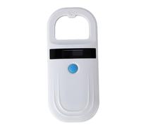 Eminchu Escáner de Microchip Portátil, Lectores Ligeros EMID FDX B, Lector Inalámbrico con Pantalla OLED y Cable de Datos USB, 1000 Registros Recargables, Ideal para Identificación de Animales