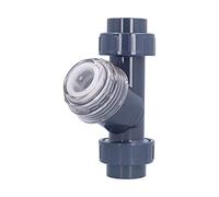 Eminchu Filtro Tipo Y Filtro de Flujo Rápido de Diseño Compacto de PVC de 40 Mm para Tratamiento de Agua e Industria Química - 1 Unidad