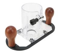 Eminchu Fresadora de Tallado Ajustable con Base de Inmersión para Máquina de 65mm con Base de Aluminio y de Madera