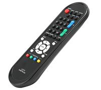 Eminchu GA667WJSA Control Remoto Fácil de Usar Sensor Remoto para LCD TV Reemplazo para la Familia ABS Negro Durable 2 Baterías AA