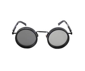 Eminchu Gafas de Sol Ajustables, Diseño Redondo de 49mm para Uso Al Aire