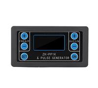 Eminchu Generador de Frecuencia de Pulso PWM con Pantalla LCD Ciclo de Trabajo Ajustable para Pruebas Electrónicas y Señales DC 6V-30V