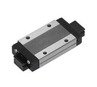 Eminchu Guía Deslizante Lineal Mini Guía de Riel Lineal Ligera y Duradera para Equipos de Automatización Acero con Rodamiento de 10 Mm de (MGN15H)