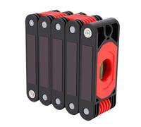 Eminchu Herramienta de Medición Plegable de Múltiples ángulos, 5 Imanes, 4 Reglas de Juntas Ajustables, Regla de 4 Tubos de Burbujas para Carpintería, Plomería y Proyectos Domésticos 45 90 Medidas