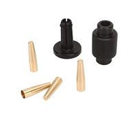 Eminchu Herramientas de Sellos de Inyector de Kit de Reparación de Sellos de Alta Resistencia Apto para Motores, Fáciles de Operar e Instalar con Construcción de Metal, Juego Completo con Guías y