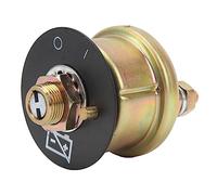 Eminchu Interruptor de Encendido de Desconexión de Batería 7H7290, Ajuste Duradero para Interruptor de Arranque Master Power para Excavadoras Cat, 2 Llaves Incluidas, Antirrobo para Equipos Pesados