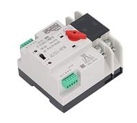 Eminchu Interruptor de Transferencia Automática de Doble Potencia 2P Ininterrumpible para Uso Doméstico e Industrial, Interruptor de de Generador Confiable AC230V (63A)