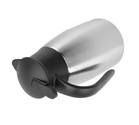 Eminchu Jarra Térmica De Café, Olla Térmica Tipo Prensa De Acero Inoxidable, Olla Aislada De Gran Capacidad A Prueba De Fugas, Ideal para El Hogar, La Oficina, Los Viajes Y Las Fiestas (Color acero