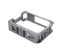 Eminchu Jaula de Cámara de Metal para Cámara Panorámica OM 360, Jaula de Aleación de Aluminio Aeroespacial con Cubierta de Lente, Puerto de Tornillo de 1/4 de Pulgada, Interfaz de Zapata Fría, Ideal