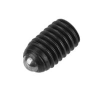 Eminchu Juego de émbolos de Resorte Posicionamiento de Bolas Duradero para Dispositivos Mecánicos Acero 10 Piezas M5 Rosca de Tornillo Hex Socket Juego de émbolos de Bolas de Acero Al Carbono