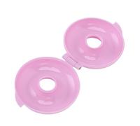 Eminchu Juego de Moldes para Donuts con Diseño Antiadherente para Cake Pops y Donuts Fáciles para Fiestas de Cumpleaños, Rosa, 1 Unidad