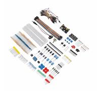 Eminchu Kit de Componentes Electrónicos Conjunto Básico Estable y Resistente para Principiantes Programa de Aprendizaje para Placa de Desarrollo R3 con 830 Puntos de Conexión Módulo de Diodo de