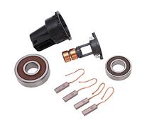 Eminchu Kit de Reparación de Alternador Completo para 0124515010 con Cepillos y Rodamientos de Anillos Deslizantes, Material ABS Duradero, 1 Paquete