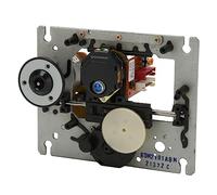 Eminchu Lente Láser de Recogida óptica,Lente de Repuesto de Alta Calidad,Restaura la Funcionalidad para Reproductores de CD DVD,Material ABS,1 Unidad (Bandeja normal con rejilla)