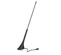 Eminchu Mástil de Antena de Radio FM para Coche de 16 Pulgadas, Amplificador de Señal Duradero y Resistente a la Intemperie para MK1/MK2/MK3, Construcción de Aleación y ABS, 1 Pieza