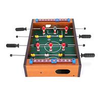 Eminchu Mesa de Futbolín, Mesa Compacta de Tablero de Madera Gruesa, de Juego Duradera con Marcador Deslizante y Algodón Anticolisión, Ideal para Juegos de Interior de Fiesta Infantil