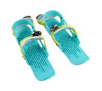 Eminchu Mini Patines de esquí Cortos para Nieve, Patines de Nieve Ajustables US 5-14 EU 35-48, Cuchillas de esquí Cortas con Bolsa de Almacenamiento, Ideales para Zapatos de Invierno y Al Aire