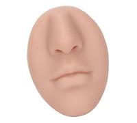 Eminchu Modelo de Nariz de Silicona Elástico Flexible para Práctica de Perforación y Procedimientos Cosméticos para Principiantes, Material de Silicona Suave Reutilizable, 9 X 6,5 X 3 Cm (Color de