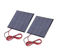 Eminchu Módulo de Cargador de Paneles Solares Epoxi de Alta e Conversión de 2 W para Luces Solares de Césped, Cargadores de Teléfonos Móviles para Investigación Experimental Panel Solar