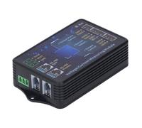 Eminchu Monitor de Batería 400A Pantalla Ultra Clara Medición de Corriente de Voltaje para Vehículos Recreativos, Automóviles, Motocicletas Eléctricas, LCD de 2,4 Pulgadas