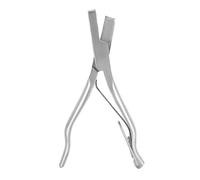 Eminchu Muescadora de Orejas de Cerdo, Herramienta de Marcado de Orejas de Acero Inoxidable Resistente a la Corrosión para Ganaderos (Muesca de oreja en forma de U)