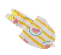 Eminchu Pañales para Pájaros para Mascotas, Pañales Lavables y Reutilizables de Algodón para Periquitos, Cacatúas, Guacamayos, 1 Paquete (L sandía)