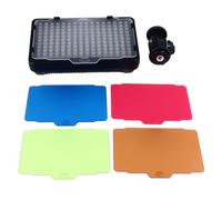 Eminchu Panel de Luz de Vídeo LED Brillo Ajustable 11W para Fotografía e Iluminación Exterior Temperatura de Color 5600K
