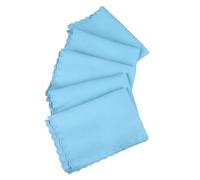 Eminchu Paños de Limpieza de Piano de Algodón, 5 uds., para Pulir Instrumentos Musicales como Guitarra, Violín, de Gran Tamaño (cielo azul)